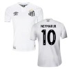 Fotbalové dres Santos FC Neymar JR 10 Domácí 2024-25 Krátký Rukáv